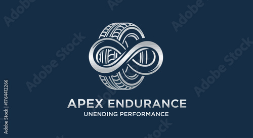 Apex Endurance automotive logo featuring a tire and infinity symbol.