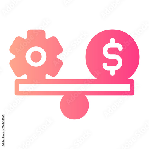 leverage gradient icon