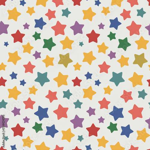background pattern with stars 