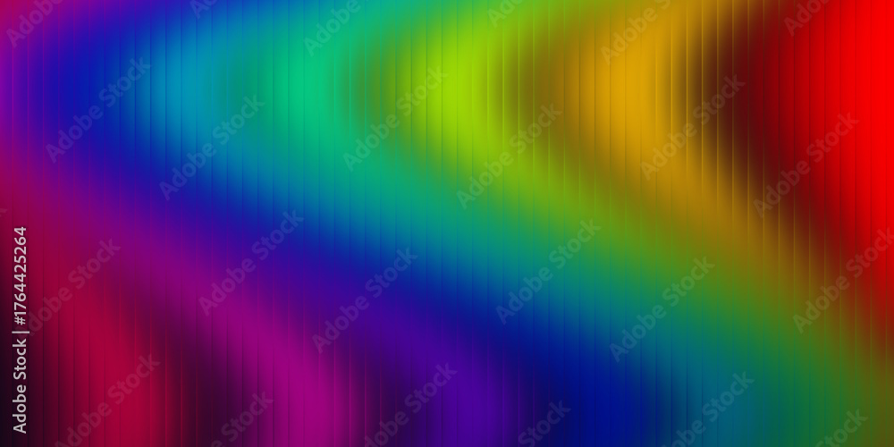 Fototapeta premium Fractal glass gradient background with abstract crystal texture
