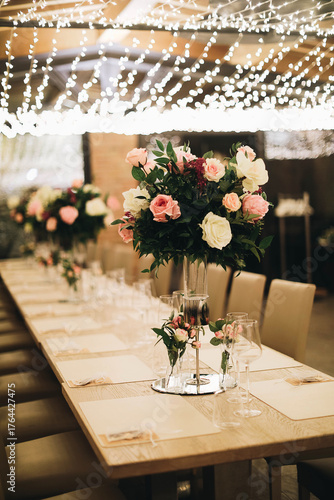 wedding table setting
