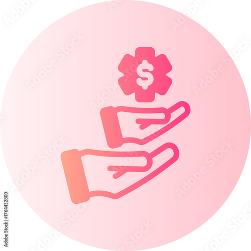funding gradient icon
