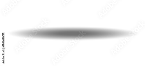Centered Soft Elliptical Drop Shadow PNG, Subtle Under Object Shadow Overlay, Gentle Lifted Object Gray Shadow