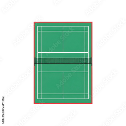 Badminton Court Lines Layout Icon