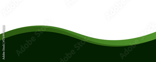 Modern green background. Graphic design pattern background template with dynamic wave shapes. vector illustration
