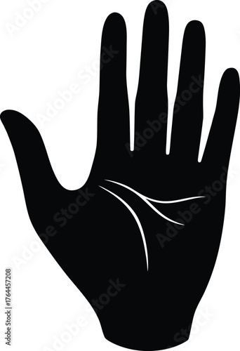 hand of the person