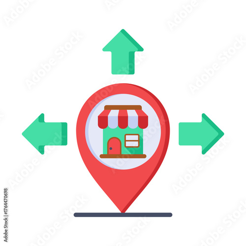 Market Expansion Icon