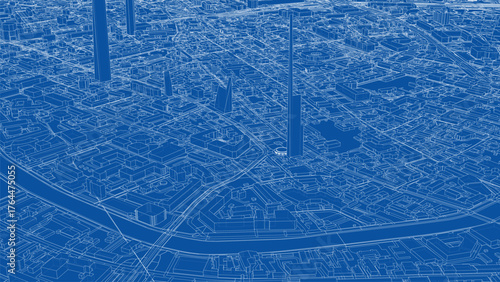 Detailed City Blueprint