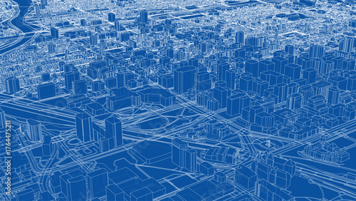 Detailed City Blueprint