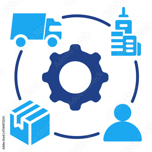Foto Distribution Channel Icon