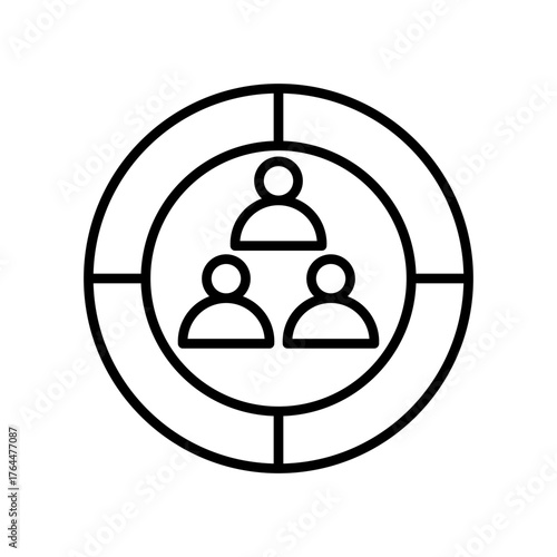 Demographic Segmentation Icon