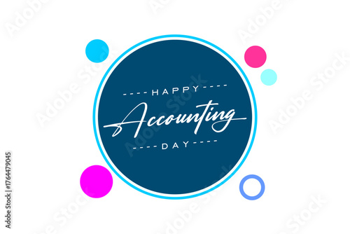 International Accounting Day holiday concept
