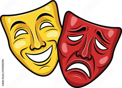 comedy and tragedy theater masks