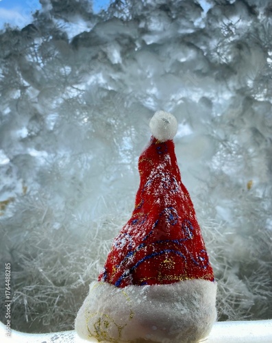 snowman in the snow