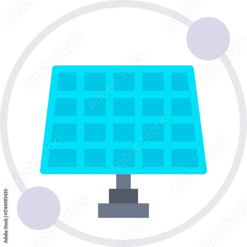 vector icon Solar, Sustainability, Solar Panel, Eco Friendly, Eco, Solar Power