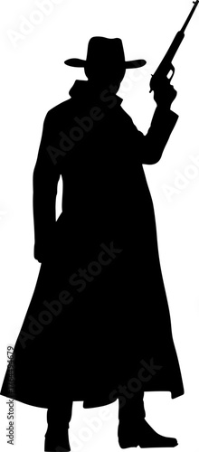 Design of western sheriff draw
