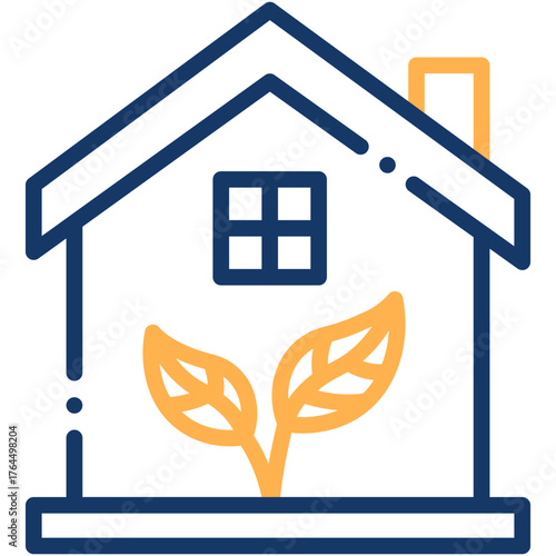vector icon House, Eco House, Renewable Energy, Eco Friendly, Ecology, Sustainable