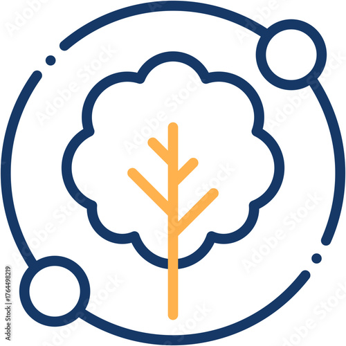 vector icon Eco, Sustainability, Green, Tree, Ecology, Environmental