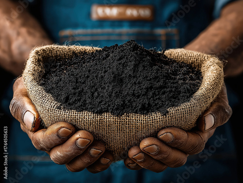A handful of dense, sticky ...