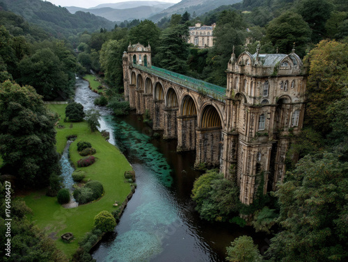 The historic Pontcysyllte a...