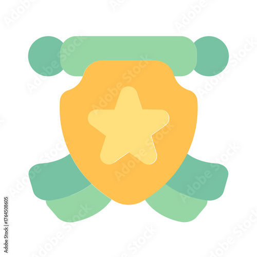 armistice day icon with flat style