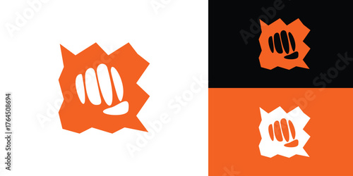 modern and fun Smash logo design