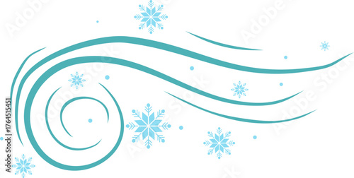 Winter Wind Illustration