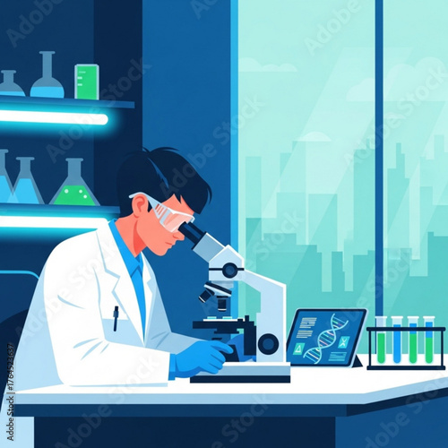 DNA Laboratory Research