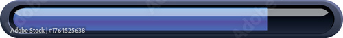 Loading bar indicating progress, download or upload status