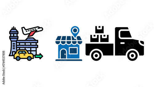 Seamless Travel Planning: Airport Transfer to Local Shop, Simplifying Journeys, Connecting Destinations, Visualizing Travel, Guiding Visitors, Enjoying the Ride