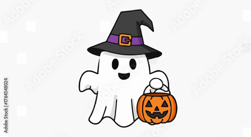 Helloween, vector illustration, October, pumpkin