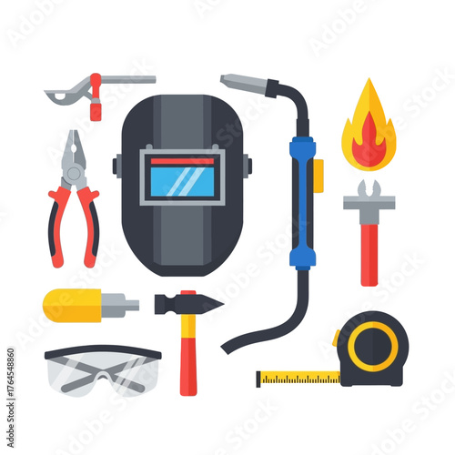 Welding Equipment Set with Tools