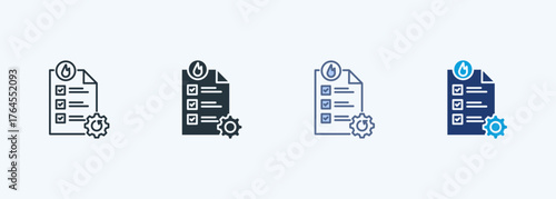 Disaster Recovery Multiple Style Icon Collection
