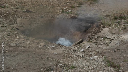 geysers and geothermal area in Iceland