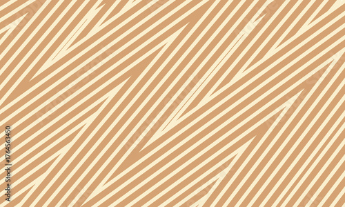 Camel Diagonal Stripes — Minimal Abstract Pattern Warm camel–beige background with crisp diagonal stripes forming lively zigzag bands. Clean, modern, and versatile with generous copy space