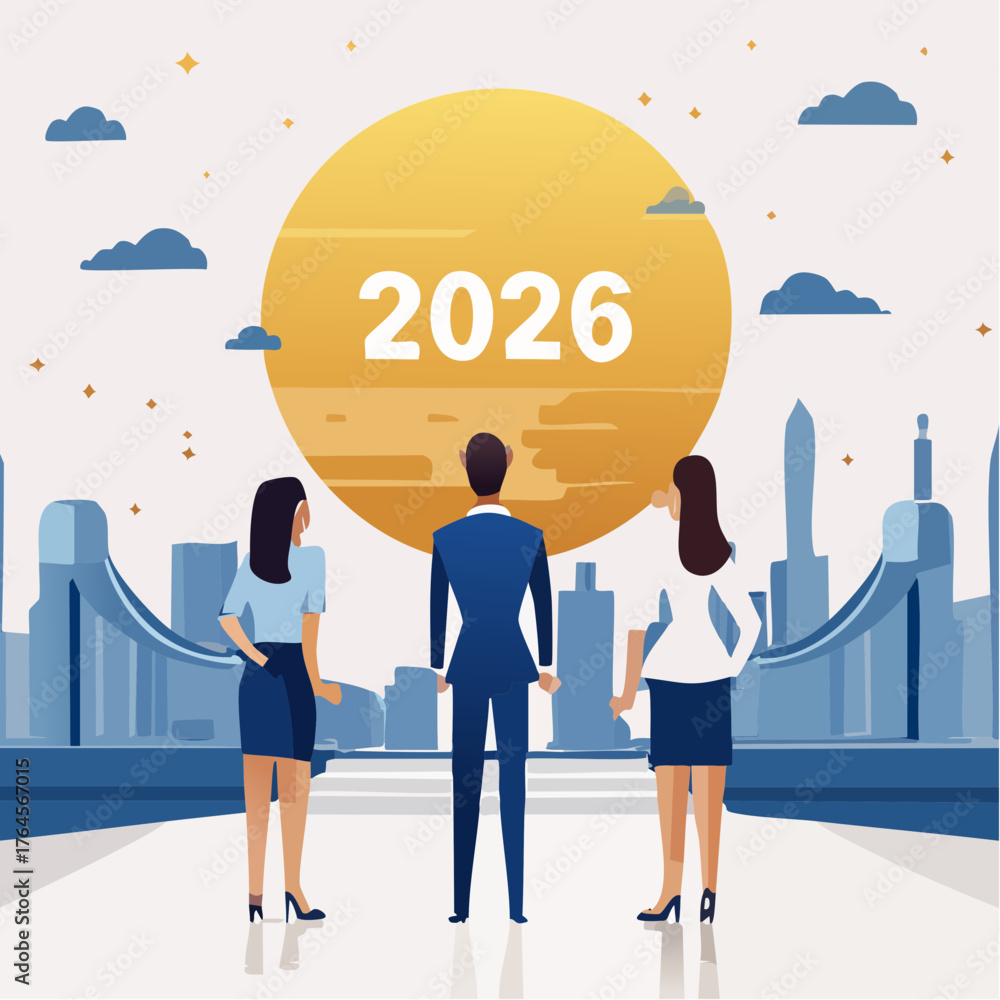 Obraz premium Team Celebration 2026