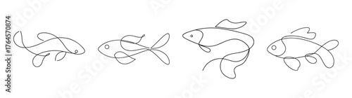 Detailed sketch of two bristlenose pleco fish showing intricate body features and textural elements