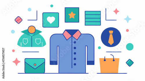 A tailored recommendation engine showcasing suggested products alongside stylish icons indicating You Might Also Like items based on browsing history.