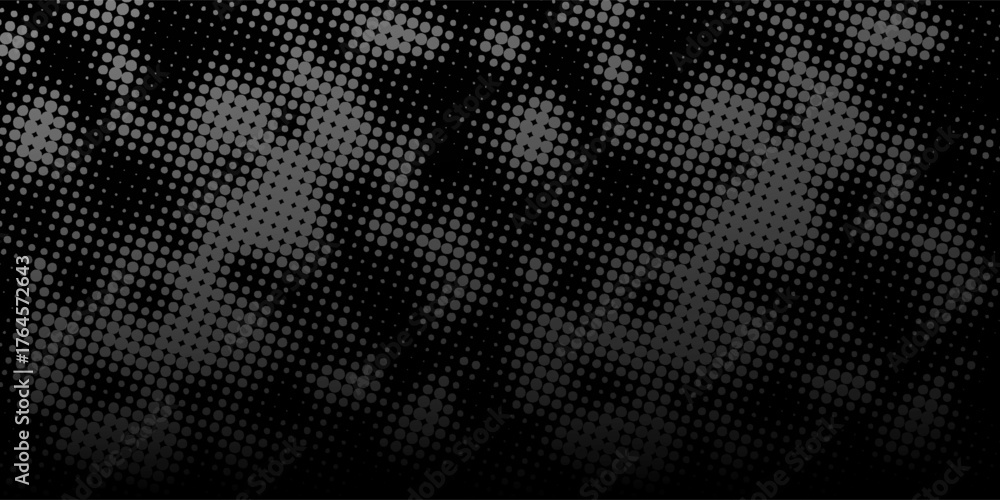 Dot white black wave technology texture background. Abstract big data digital concept. 3d rendering.