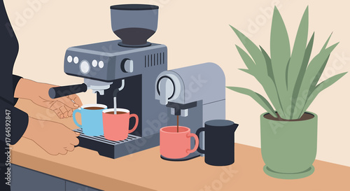 Making Coffee for Hybrid Work & Digital Nomad Lifestyles A Modern Break Room Setup