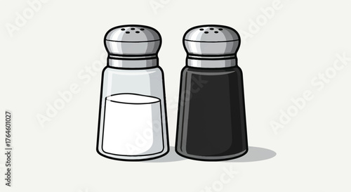 Salt and Pepper Shakers Classic Seasoning Essentials for Culinary Delight