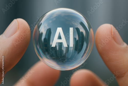 Innovative artificial intelligence shapes fragile technology with creative development and protective design