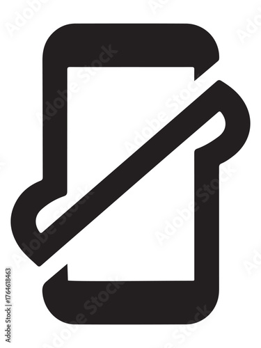 Man disconnecting from technology in a digital detox silhouette