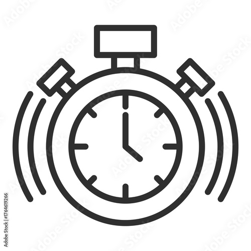 Deadline Icon Single Vector Collection 