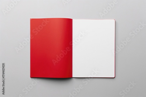 Empty notebook with ample writing space on the right side, set against a plain background. Free Download Empty notebook with ample writing space on the right side, set against a plain background. - GFXLoad