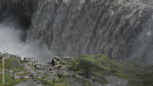 The waterfall Dettifoss in Iceland