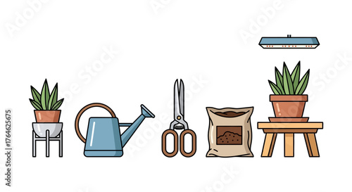 Home Gardening Kit Essential Tools and Supplies for Nurturing Your Indoor Plants and Greenery