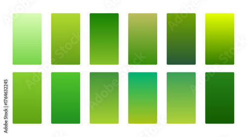 eye catching modern green color texture poster in various shades
