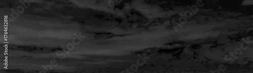 Dust sand soil smoke cloud particles isolated on transparent white background. Panorama of black sky and white cloud nature background. View on night white fluffy clouds as background, texture 