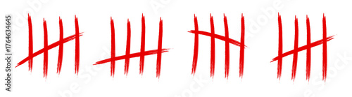 Icons of the tally marks counting of days, survival through struggle, tally of sacrifices, making it fitting for themes of remembrance and endurance